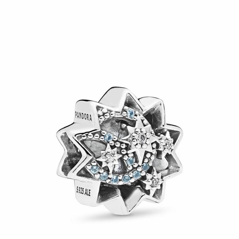 Pandora Disneyr When You Wish Upon A Star Charm - Sterling Silver/Blue/Mixed Stones - Canada | IN309